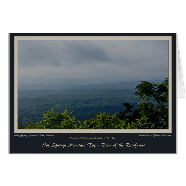 Hot Springs National Park Rainforest Centennial Ed (Front Horizontal)