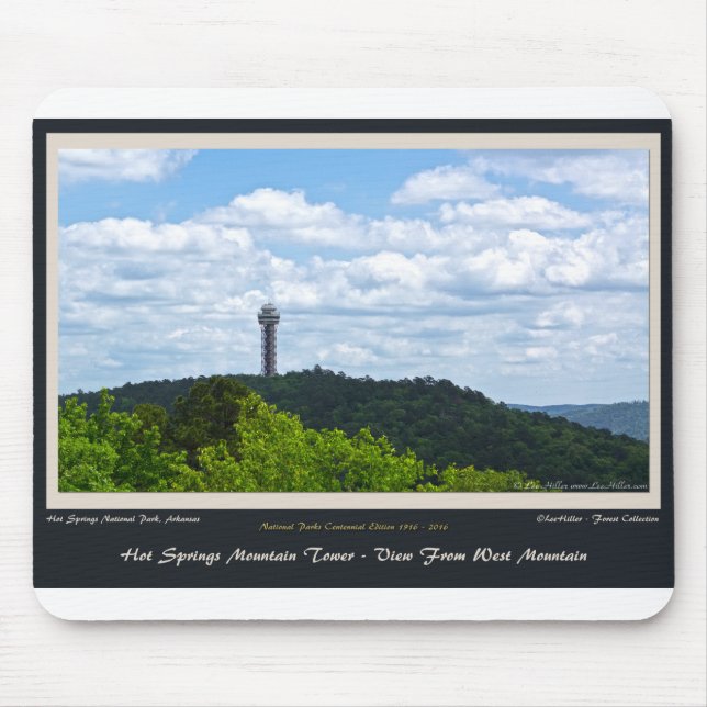Hot Springs National Park Tower Centennial Ed Mouse Pad (Front)