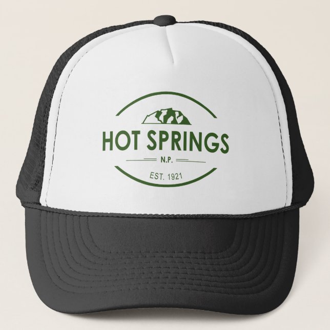 Hot Springs National Park Trucker Hat (Front)