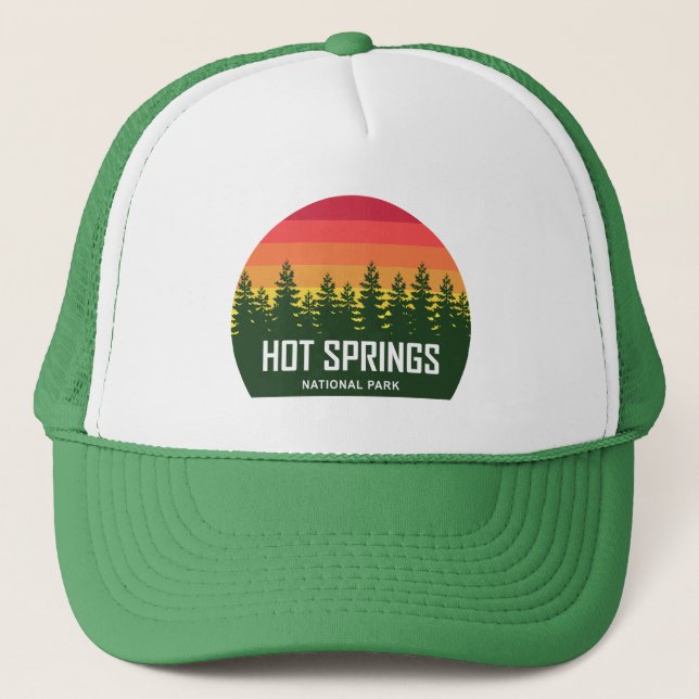 Hot Springs National Park Trucker Hat (Front)