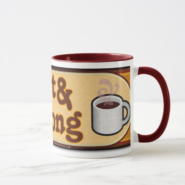 Hot & Strong Coffee Mug (Right)