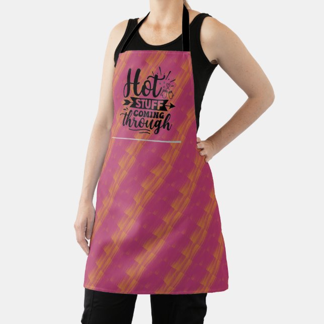 “Hot Stuff” Medium Size Apron (Insitu)
