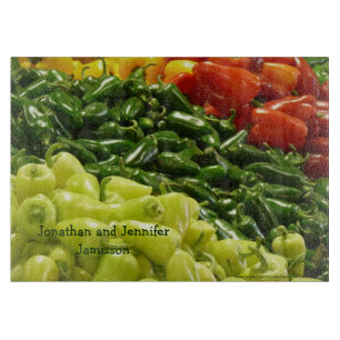 Hot Stuff Personalised Glass Cutting Board