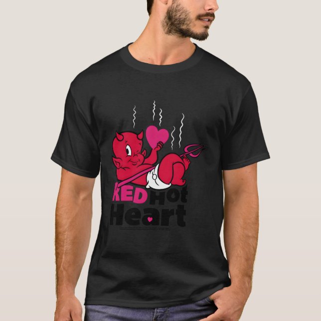 Hot Stuff Red Heart Little Devil T-Shirt (Front)
