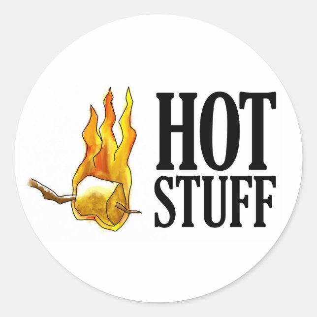 Hot Stuff Stickers (Front)