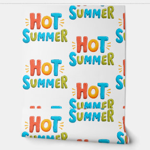 Hot Summer - Hot Summer Season Stamp Wallpaper