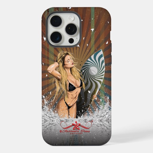 Hot Summer iPhone Case (Back)