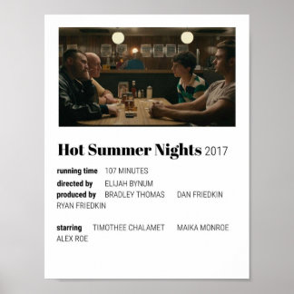 hot summer nights movie poster
