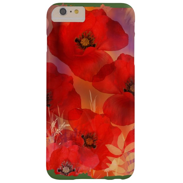 Hot summer poppies Case-Mate iPhone case (Back)