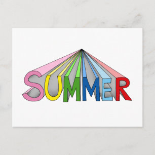 Hot summer postcard
