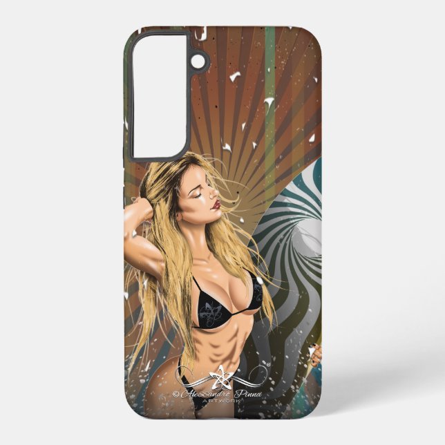 Hot Summer Samsung Galaxy S22+ Case (Back)