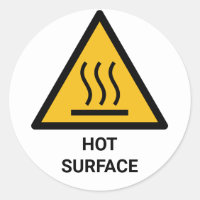 Hot Surface Warning, Extreme Heat Caution