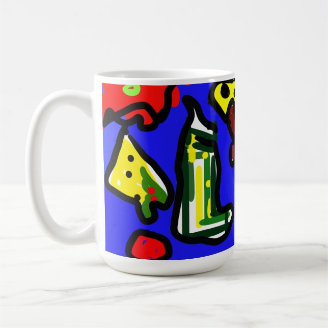 Hot taco and pepper  coffee mug (Left)