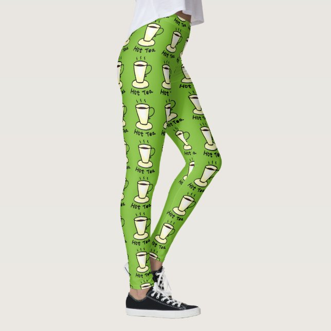 hot tea cafe leggings (Right)