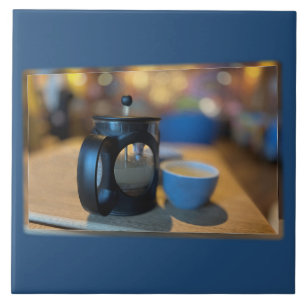 Hot tea ceramic tile