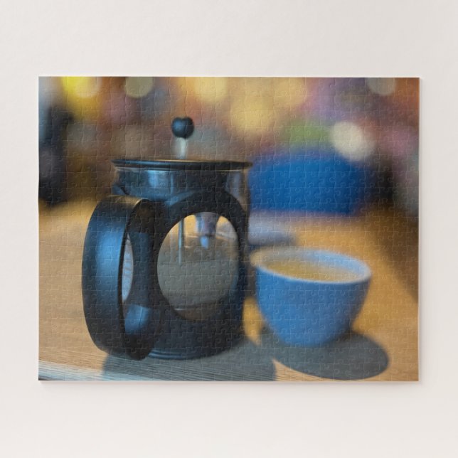 Hot tea jigsaw puzzle (Horizontal)