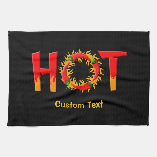 HOT TEA TOWEL (Horizontal)