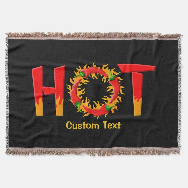 HOT THROW BLANKET (Front)
