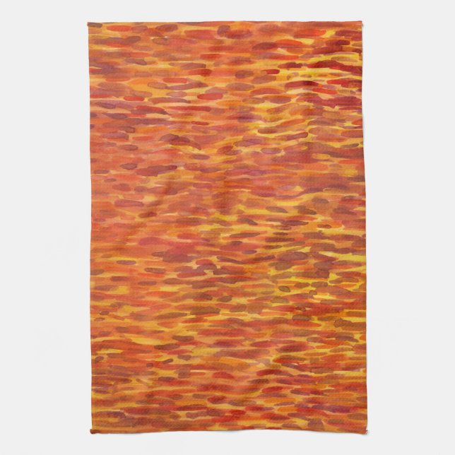 Hot Tiger Tea Towel (Vertical)