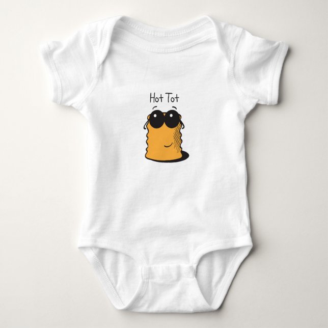 Hot Tot Baby Bodysuit (Front)