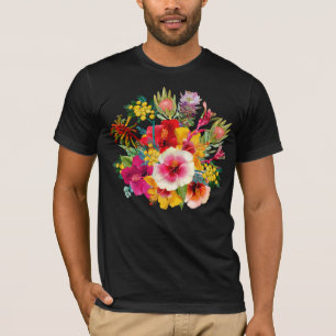 Hot Tropical Blooms T-Shirt
