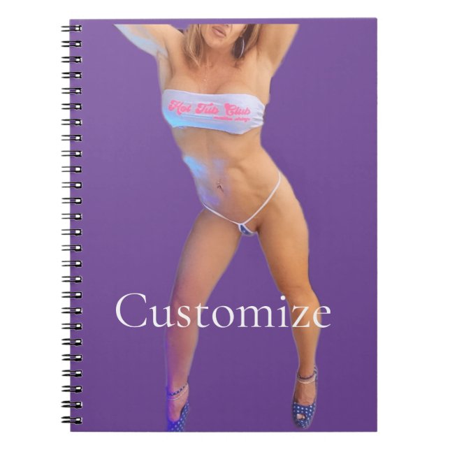 Hot Tub Club Thunder_Cove Notebook (Front)