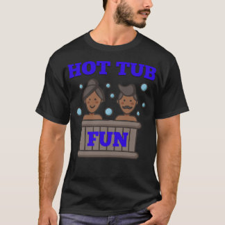 Hot Tub  Jacuzzi Fun Design For Summer Holidays T-Shirt