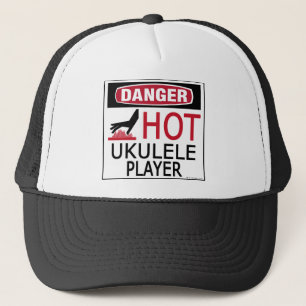 Hot Ukulele Player Trucker Hat