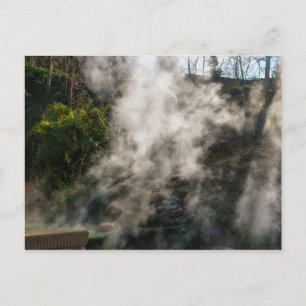 Hot Water Cascade, Hot Springs National Park, Ar Postcard