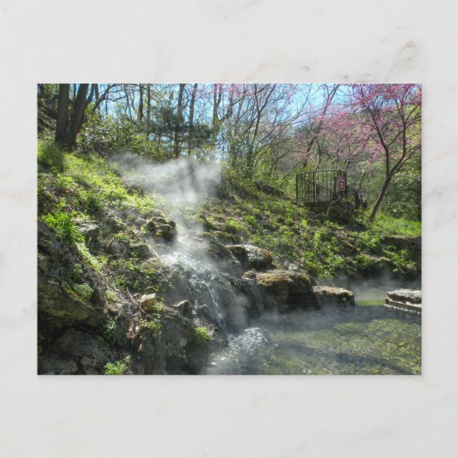 Hot Water Cascade Postcard (Front)