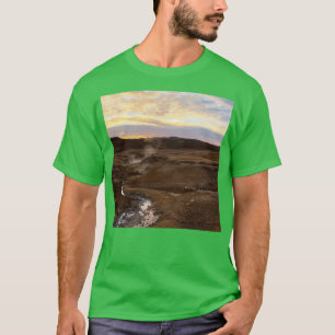 Hot water springs in Iceland T-Shirt
