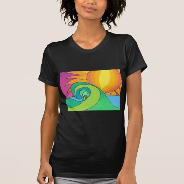 Hot Wave T-Shirt (Front)