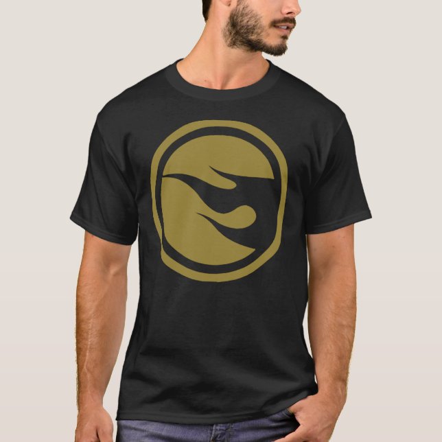 Hot Wheels Gold Treasure Hunt Symbol (Smaller Vers T-Shirt (Front)