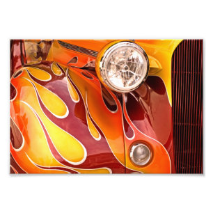 Hot Wheels. Photo Print