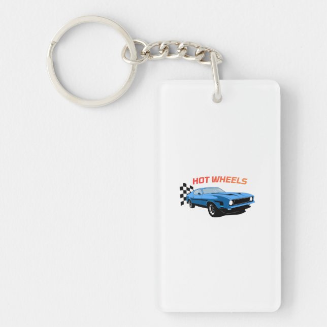 Hot Wheels – Speed, Style & Power Key Ring (Front)