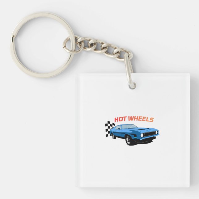 Hot Wheels – Speed, Style & Power Key Ring (Front)