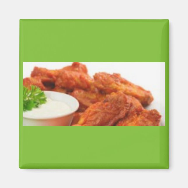 Hot Wings Magnet (Front)
