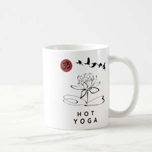 Hot Yoga Instructor Hot Yoga Beginner Design Coffee Mug