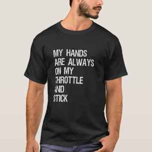 Hotas Hands On Throttle And Stick Innuendo For Men T-Shirt
