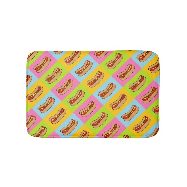 Hotdog bathroom rug (Front)