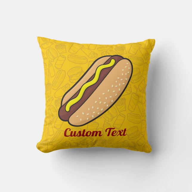 Hotdog Cushion (Front)