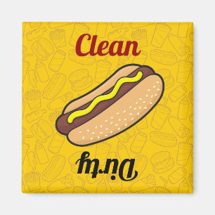 Hotdog Dishwasher Magnet