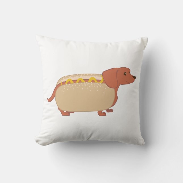 Hotdog Dog Cushion (Front)