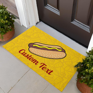 Hotdog Doormat