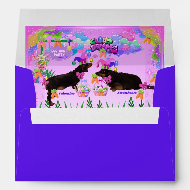 Hotdog Dream Sisters Envelopes (Back (Bottom))