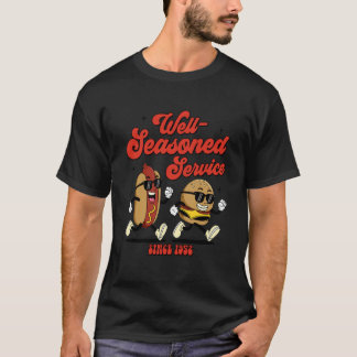 Hotdog Hamburger Restaurant Food Lover Well-Season T-Shirt