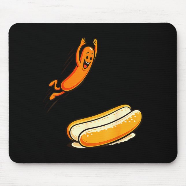 Hotdog high dive  mouse pad (Front)