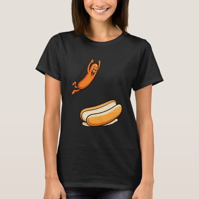 Hotdog High Dive T-Shirt (Front)