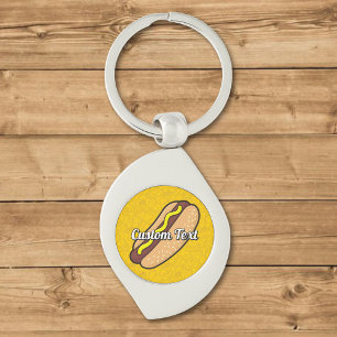 Hotdog Key Ring