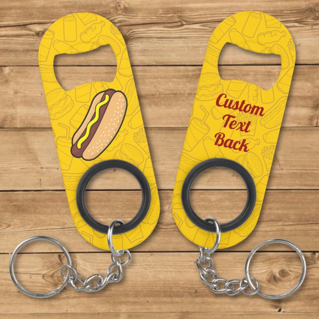 Hotdog Keychain Bottle Opener (Creator Uploaded)